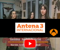  Antena 3 internacional Reportaje en de danza oriental en donde Yasmina nos muestra esta bella danza